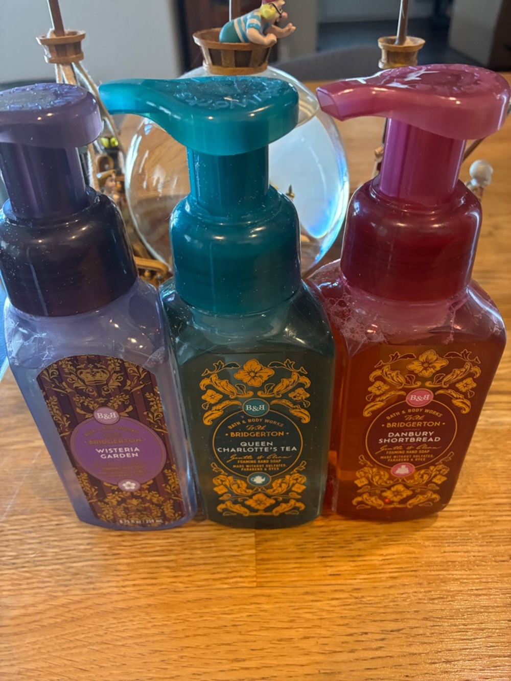 Bath & Body Works Foaming Hand Soap Trio - Purple, Teal, Pink